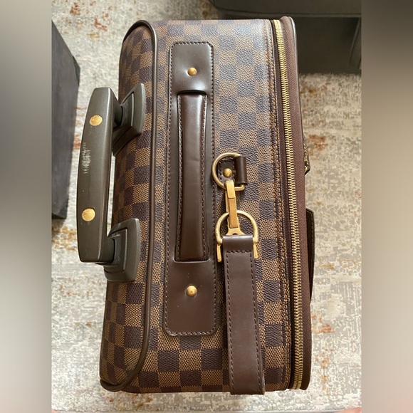 ❌SOLD❌Authentic Louis Vuitton Damier Ebene Pegas 55  Carry case - Picture 4 of 16